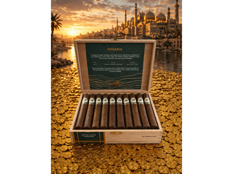 Amarati Cigars lança “Dinara”