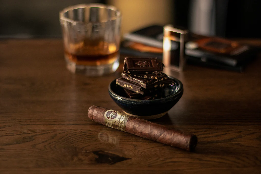 Harmonizando charutos e chocolate