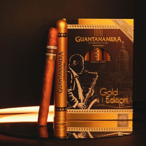 Promocigar e Timercigar lançam o charuto Guantanamera Coronas Tubo Gold