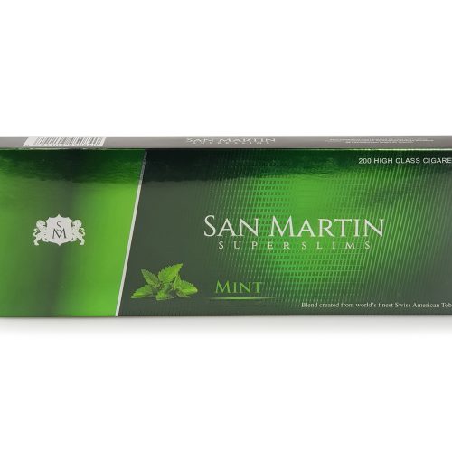 Cigarro San Martin Superslims Menta