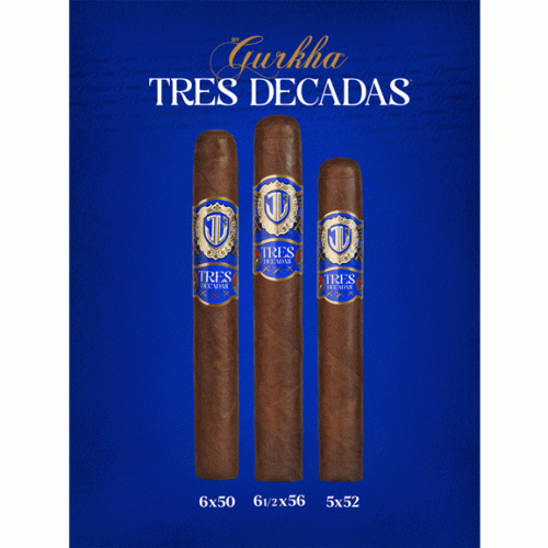 Gurkha lança Tres Décadas